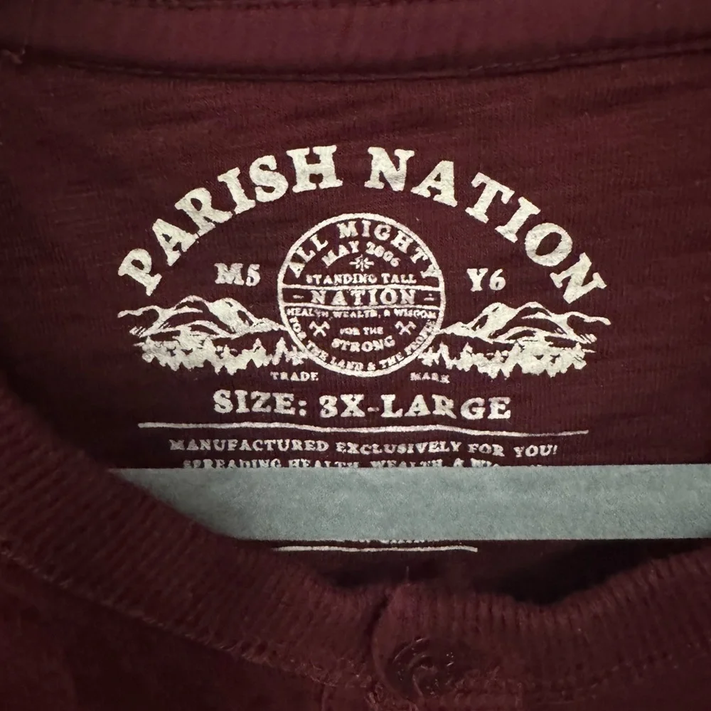 Parish Nation Striped Long Sleeve (XXXL fits like XL)